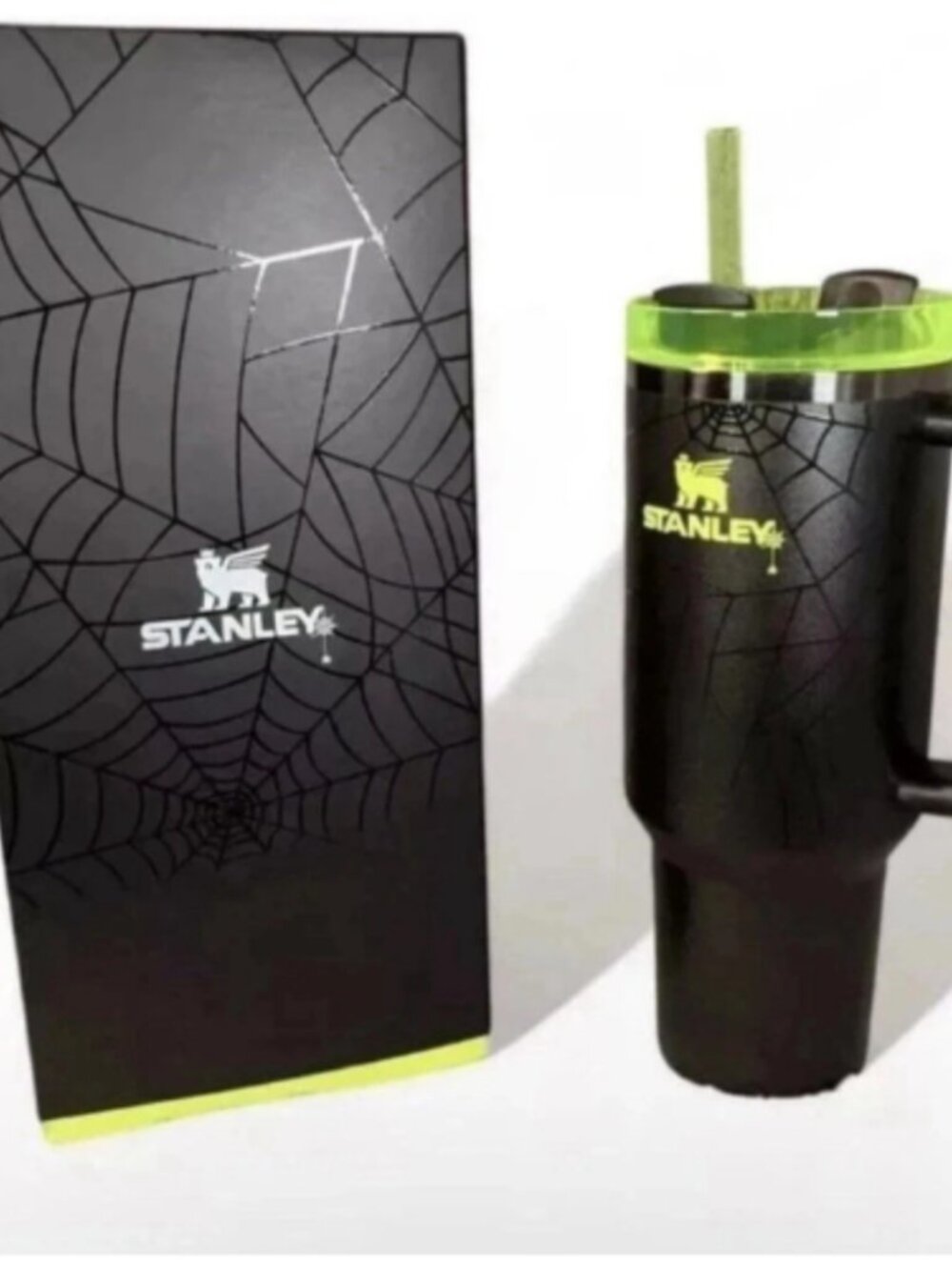 Stanley HALLOWEEN WEB GLOW H2.0 40oz Tumbler New